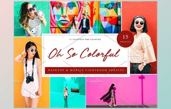 Download 15 <span class='badge badge-warning'>Lightroom</span> <span class='badge badge-warning'>Presets</span>, <span class='badge badge-warning'>Oh</span> So Colorful CreativeMarket-5962681 (XMP, LRTEMPLATE, DNG, JPG)