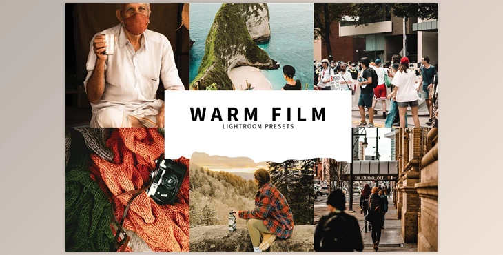 Download 10 Warm Film Lightroom Presets CreativeMarket-5978559 (LRTEMPLATE)