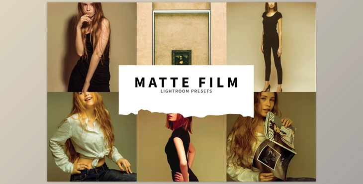 Download 10 Matte Film Lightroom Presets CreativeMarket-5978562 (LRTEMPLATE)