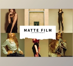 Download 10 Matte Film Lightroom Presets CreativeMarket-5978562 (LRTEMPLATE)