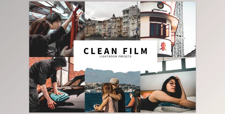 Download 10 Clean Film Lightroom Presets CreativeMarket-5978547 (LRTEMPLATE)