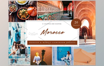 Download 20 <span class='badge badge-warning'>x</span> Lightroom <span class='badge badge-warning'>Presets</span>, Morocco CreativeMarket-5962635 (DNG, XMP, LRTEMPLATE)