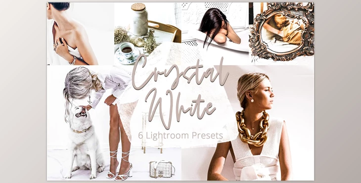 Download Crystal White – Lightroom Preset Set CreativeMarket-5906279 (DNG)