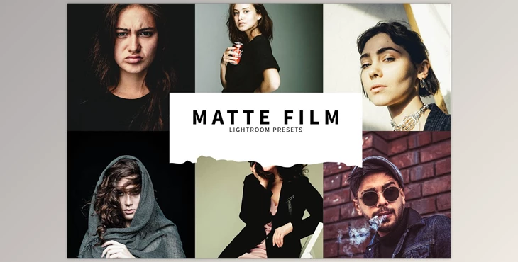 Download 10 Matte Film Lightroom Presets CreativeMarket-5978563 (LRTEMPLATE)