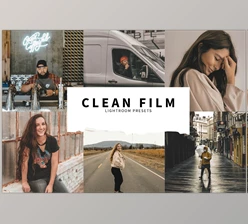 Download 10 Clean Film Lightroom Presets CreativeMarket-5978546 (LRTEMPLATE)