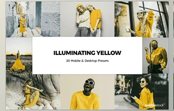 Download 20 Illuminating Yellow <span class='badge badge-warning'>LR</span> <span class='badge badge-warning'>Presets</span> CreativeMarket-6003981 (XMP, DNG, PNG)