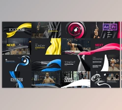 Broadcast Design Ribbons (Videohive 26925986)