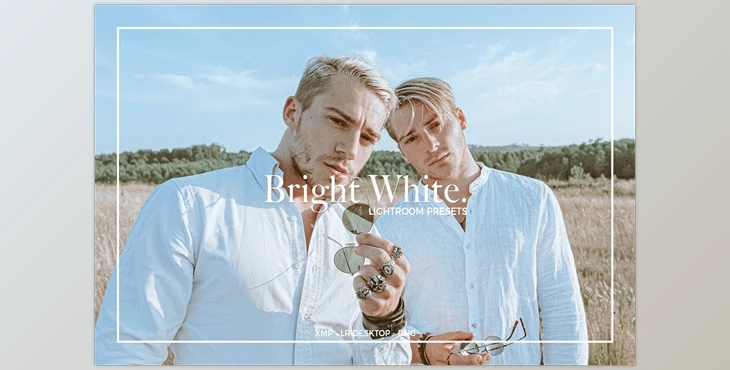 Download BRIGHT WHITE LIGHTROOM PRESETS CreativeMarket-5892244