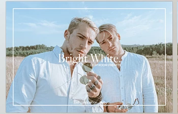 Download BRIGHT WHITE <span class='badge badge-warning'>LIGHTROOM</span> PRESETS CreativeMarket-5892244