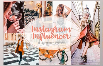 Influencer – <span class='badge badge-warning'>Lightroom</span> Preset Pack CreativeMarket-5910397 (<span class='badge badge-warning'>DNG</span>)