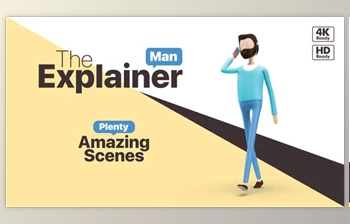 The Explainer <span class='badge badge-warning'>Man</span> (Videohive 25543226)
