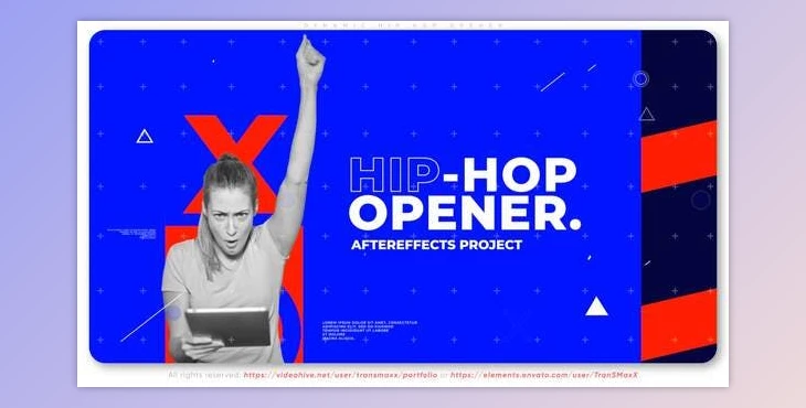 Download Hip Hop Typo Opener - AE Project 31426641