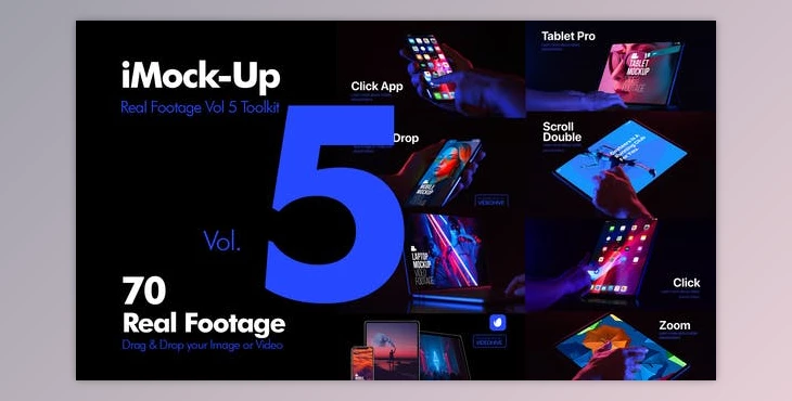 iMock-Up Real Footage Vol 5 Toolkit (Videohive 24813802)