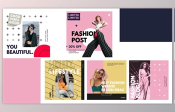 Download Fashion serif <span class='badge badge-warning'>post</span> instagram - AE Project Videohive 31424451