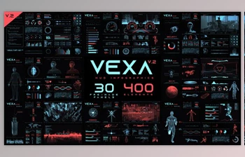 Vexa <span class='badge badge-warning'>HUD</span> Infographics (<span class='badge badge-warning'>Videohive</span> 23442025)