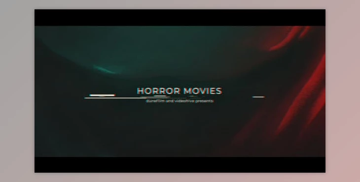 Download Horror Movies Titles V2 - AE Project 28677086