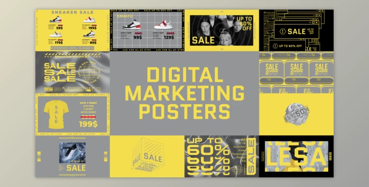 Download Digital Marketing Posters - AE Project 30955119