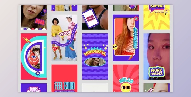 Download Colorful Stories Pack - AE Project 31429164