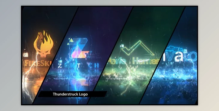 Download Thunder Impact Logo - AE Project 31399933