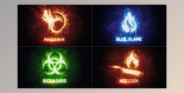 Download Particle Fire Energy Logo Reveal - AE Project 30471318
