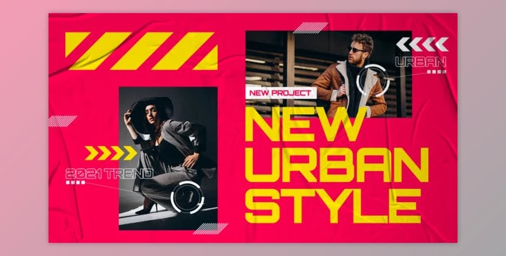 Download Creative Colorful Urban Fashion - AE Project 31105764