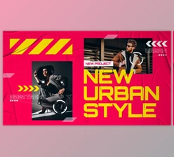 Download Creative Colorful Urban Fashion - AE Project Videohive 31105764