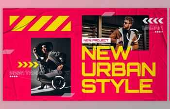 Download Creative Colorful <span class='badge badge-warning'>Urban</span> Fashion - AE Project Videohive 31105764