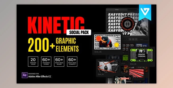 Download Kinetic Social Pack - AE Project 27596918