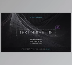 Download TypeX - Pure Pack: Title Animation Presets Library - AE Project Videohive 16716059