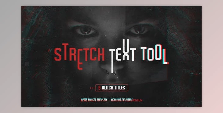 Download Stretch Glitch Titles - AE Project 16141093