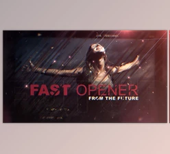 Download Fast Opener From The Future - AE Project Videohive 24833195