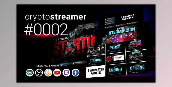 Download CryptoStreamer #0002 - AE Project 31383793