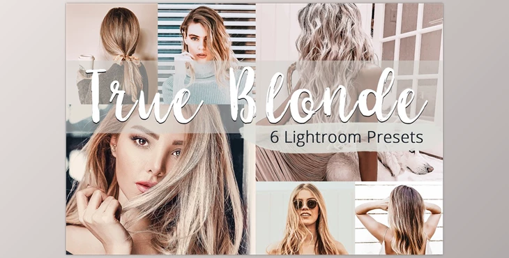 Download True Blonde – Lightroom Presets Pack CreativeMarket-5923591 (DNG)