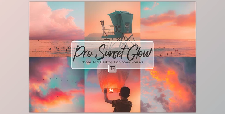 Download 10 ProSunset Glow Mobile & Lightroom CreativeMarket-5943369 (LRTEMPLATE, DNG, XMP)