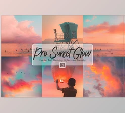 Download 10 ProSunset Glow Mobile & Lightroom CreativeMarket-5943369 (LRTEMPLATE, DNG, XMP)