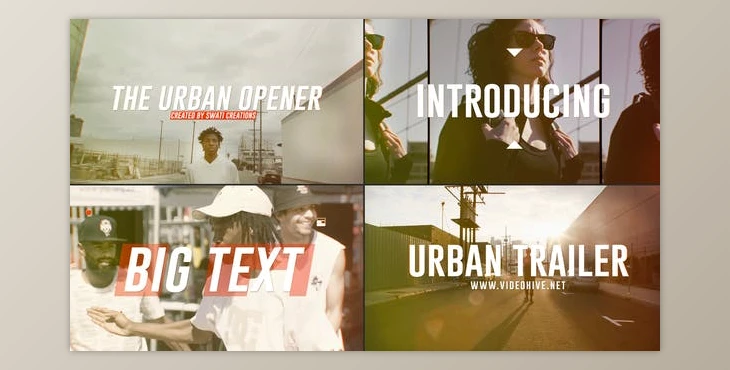 Download Urban Promo (Videohive 22218535) - AE Project
