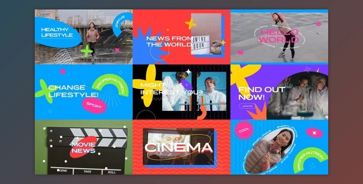 Download Typography YouTube Intro 3 in 1 (Videohive 31446253) - AE Project