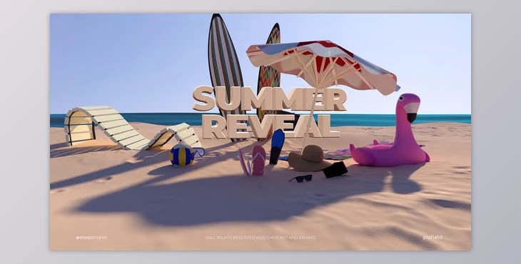 Download Summer Logo Reveal (Videohive 23954364) - AE Project