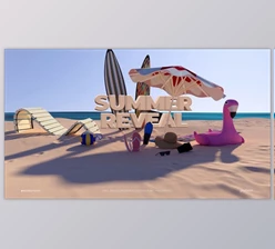 Download Summer Logo Reveal (Videohive 23954364) - AE Project