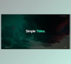 Download Simple Titles (Videohive 20516045) - AE Project