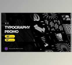 Download Animated Typography Promo (Videohive 24678801) - AE Project