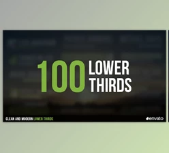 Download 100 Lower Thirds (Videohive 17408181) - AE Project