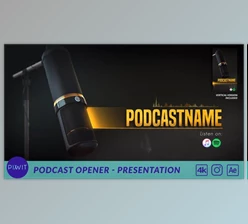 Download Podcast Opener - Presentation (Videohive 31104537) - AE Project