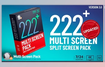 Download <span class='badge badge-warning'>Multi</span> Screen Pack V3 (Videohive 30408343) - AE Project