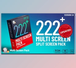 Download Multi Screen Pack V3 (Videohive 30408343) - AE Project