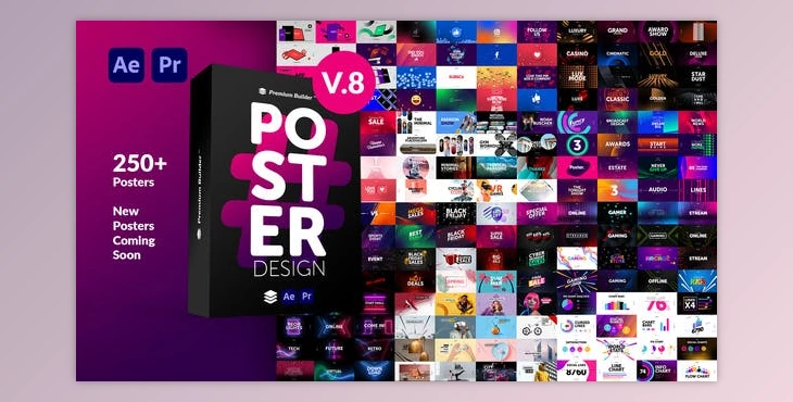 Download Posters Pack V7 (Videohive 30259738) - AE Project