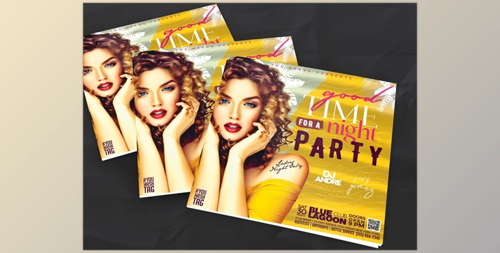 Download Night Club Flyer CreativeMarket-5989509 (PSD)