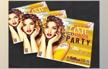 Download Night Club Flyer <span class='badge badge-warning'>CreativeMarket-5989509</span> (PSD)