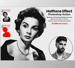 Download Halftone Effect Photoshop Action CreativeMarket-5855540 (ATN)