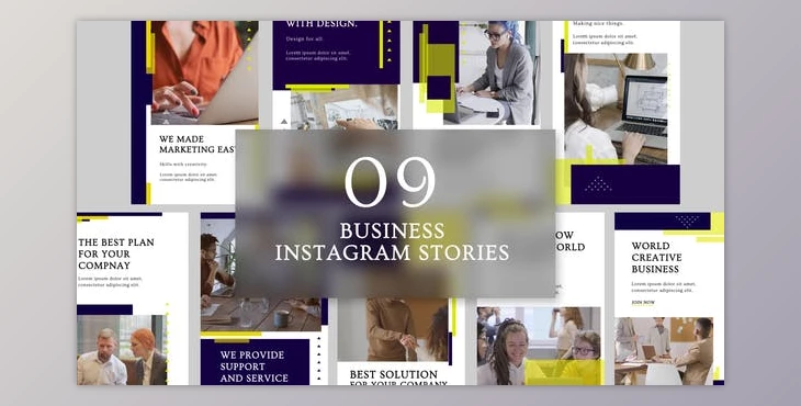 Download Business Instagram Story B22 (Videohive 31015932) - AE Project